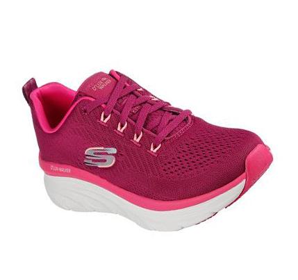 Női Skechers Relaxed Fit: D'Lux Walker - Fresh Finesse Gyalogló Cipő Lila | HU3423D