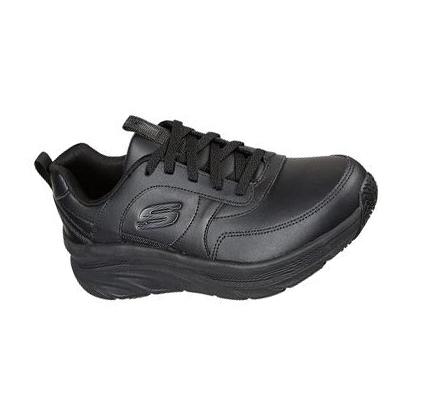 Női Skechers Relaxed Fit: D'Lux Walker SR Munkacipő Fekete | HU4021D