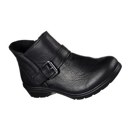 Női Skechers Relaxed Fit: Metronome - Mod Squad Csizma Fekete | HUA002A