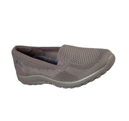 Női Skechers Relaxed Fit: Reggae Fest - Enjoy Slip Ons Barna | HU31385