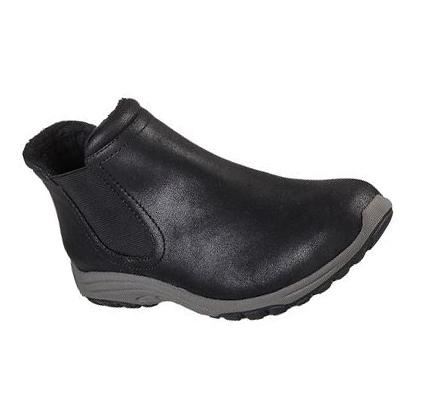 Női Skechers Relaxed Fit: Reggae Fest 2.0 - New Yorker Csizma Fekete | HUI991B