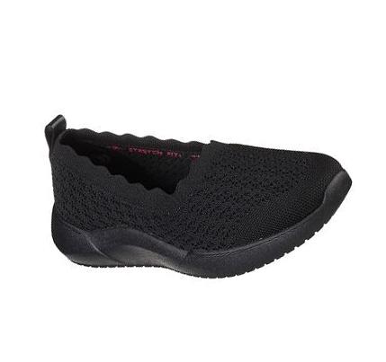 Női Skechers Relaxed Fit: Seager Cup - Alkalmi Convo Slip Ons Fekete | HU3624S