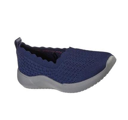 Női Skechers Relaxed Fit: Seager Cup - Alkalmi Convo Slip Ons Sötétkék | HU3649X