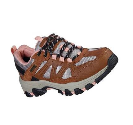 Női Skechers Relaxed Fit: Selmen - West Highland Túracipő Barna | HU6792L