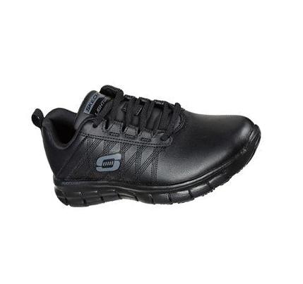 Női Skechers Relaxed Fit: Sure Pálya - Erath SR Munkacipő Fekete | HU4546B