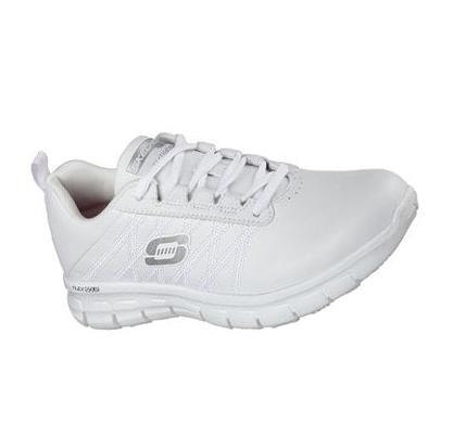 Női Skechers Relaxed Fit: Sure Pálya - Erath SR Munkacipő Fehér | HU4571G