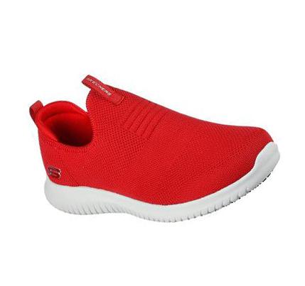 Női Skechers Relaxed Fit: Ultra Flex SR Munkacipő Piros | HU4246L