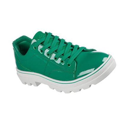 Női Skechers Roadies - 90SBBY Alkalmi Cipő Zöld | HU3724L