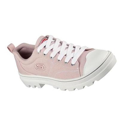 Női Skechers Roadies - True Roots Alkalmi Cipő Rózsaszín | HU3538K