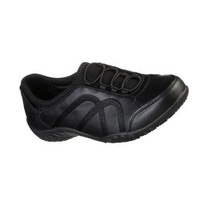 Női Skechers Rodessa - Senna SR Munkacipő Fekete | HU4996W
