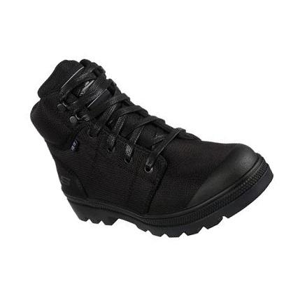 Női Skechers Rotund - Darragh ST Munkacipő Fekete | HU56210