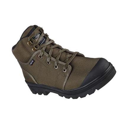 Női Skechers Rotund - Darragh ST Munkacipő Olivazöld | HU5646W