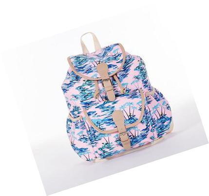 Női Skechers Rucksack Drawstring Hátizsák Kék Rózsaszín | HUA619E