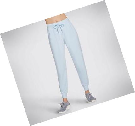 Női Skechers SKECHLUXE Restful Jogger Nadrág Kék | HU5397B