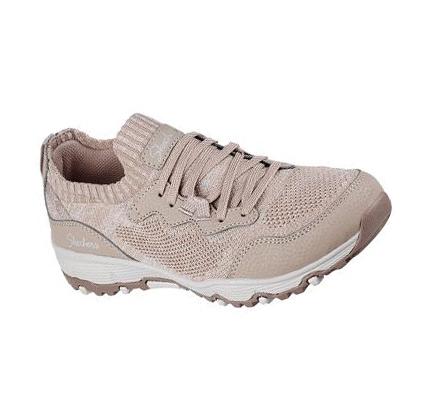 Női Skechers Seager Hiker - Sunny Dream Slip Ons Szürke Barna | HU37885