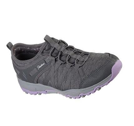 Női Skechers Seager Hiker - Topanga Túracipő Szürke | HU66673