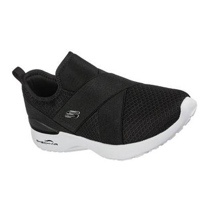 Női Skechers Skech-Air Dynamight - Easy Call Slip Ons Fekete | HU6994A
