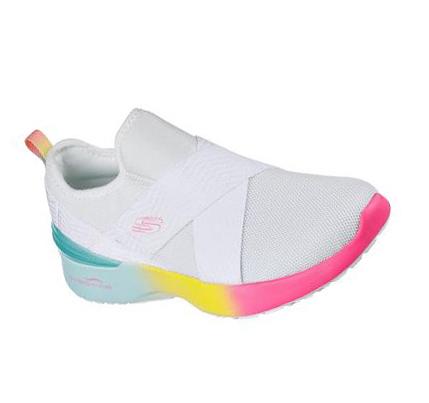 Női Skechers Skech-Air Dynamight - Rainbow Eyes Slip Ons Fehér Színes | HU3923D