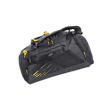Női Skechers Small Mesh Duffel Táska Fekete | HUA684L