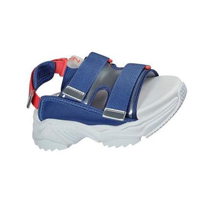 Női Skechers Smart Block - Ravi Szandál Kék | HU3992L