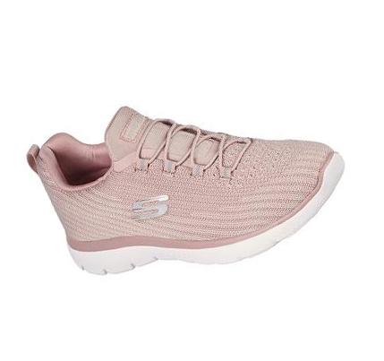 Női Skechers Summits - Cool Dash Slip Ons Rózsaszín | HU7644A