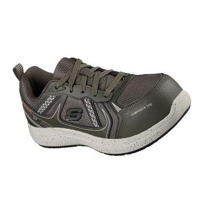 Női Skechers Summits SR - Jaily Munkacipő Sötétzöld | HU61213