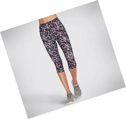 Női Skechers Superbloom HW Capri Nadrág Színes | HU51593