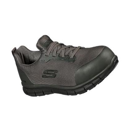 Női Skechers Sure Pálya - Irmo Alloy Toe Munkacipő Szürke | HU6246L