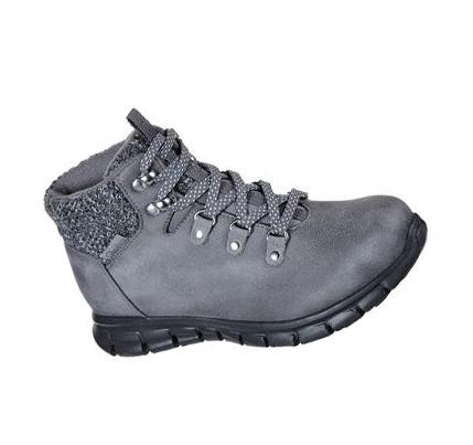 Női Skechers Synergy - Cold Daze Csizma Szürke | HUI652L