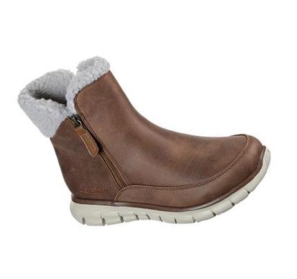 Női Skechers Synergy - Collab Csizma Barna | HUI627B