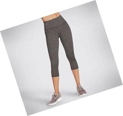 Női Skechers The GO WALK HW Mid Leggings Szürke | HU6209G