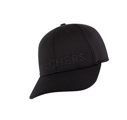 Női Skechers Tonal Logo Kalap Fekete | HUA9194