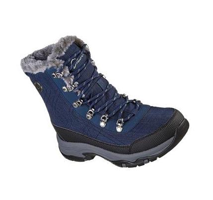 Női Skechers Trego - Cold Blues Túracipő Sötétkék | HU6826L