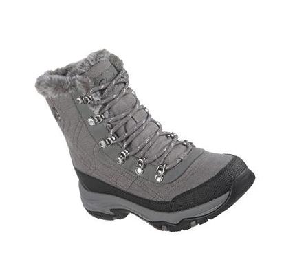 Női Skechers Trego - Cold Blues Túracipő Szürke | HU68305