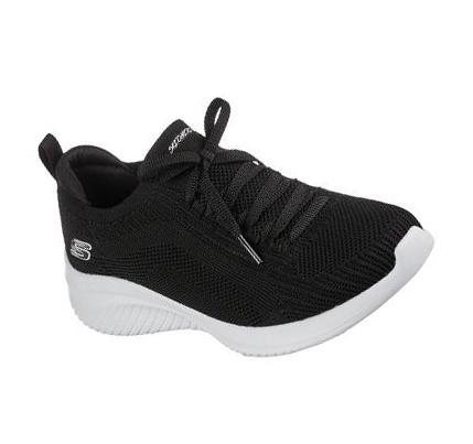 Női Skechers Ultra Flex 3.0 - Big Plan Slip Ons Fekete Fehér | HUI199P