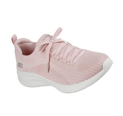 Női Skechers Ultra Flex 3.0 - Big Plan Slip Ons Rózsaszín | HUI274A