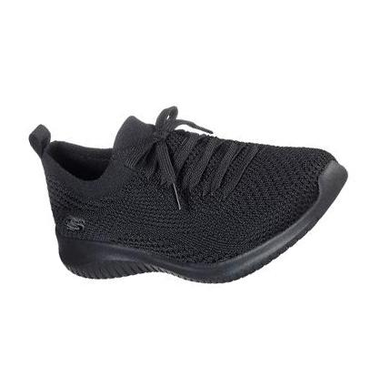 Női Skechers Ultra Flex - Statements Slip Ons Fekete | HU76970