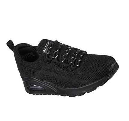 Női Skechers Uno - Everywear Tornacipő Fekete | HUI5998